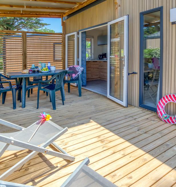 Mobil-home Famille camping La Corniche