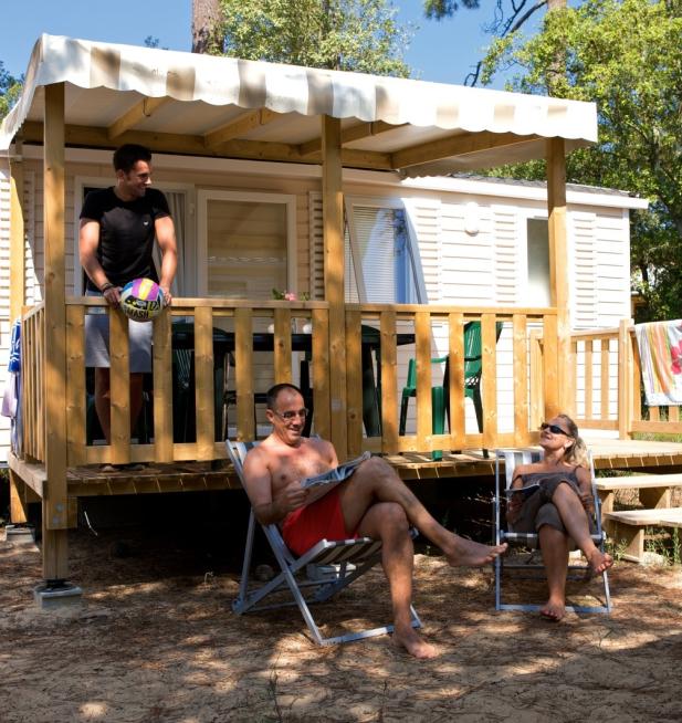 Mobil-home Riviera camping La Mignardière