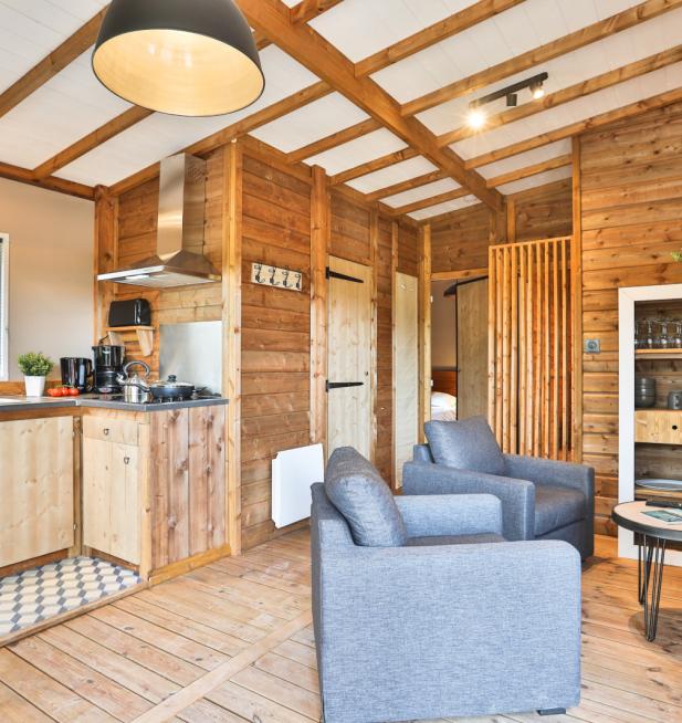 Lodge Prestige camping Le Petit Rocher