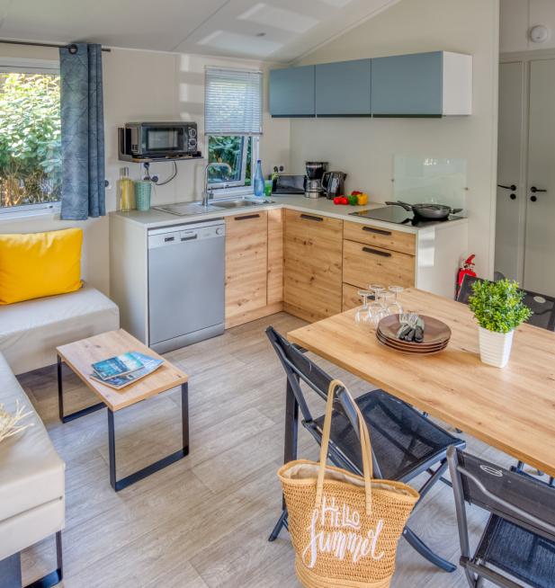 Mobil-home Famille Clim camping La Mignardière