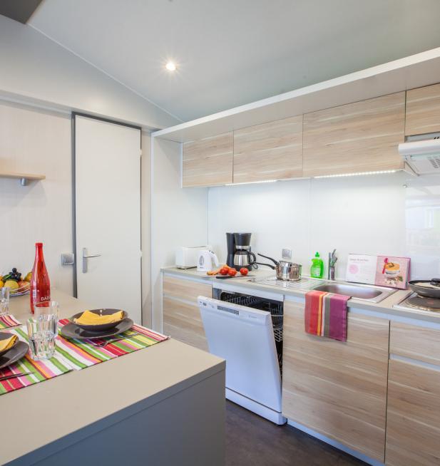 Mobil-home Famille Clim Éco camping Signol