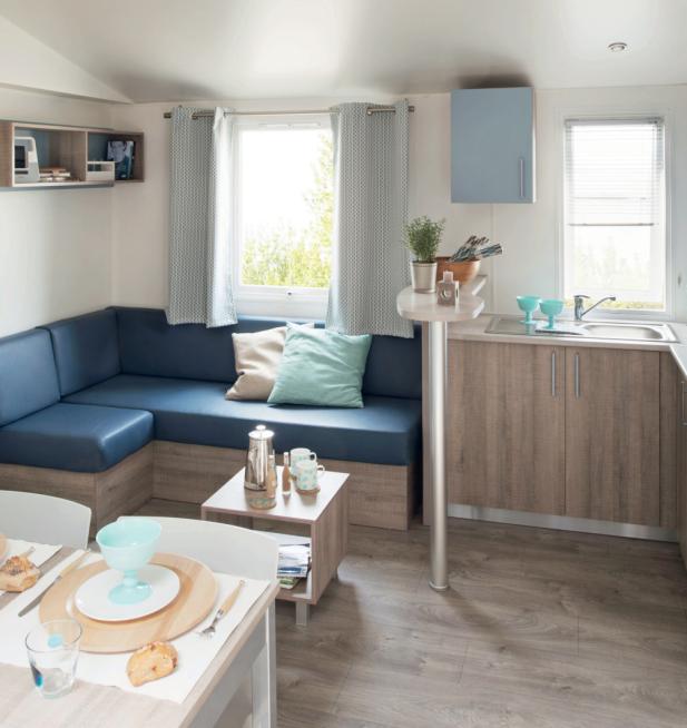 Mobil-home Famille Éco camping Signol