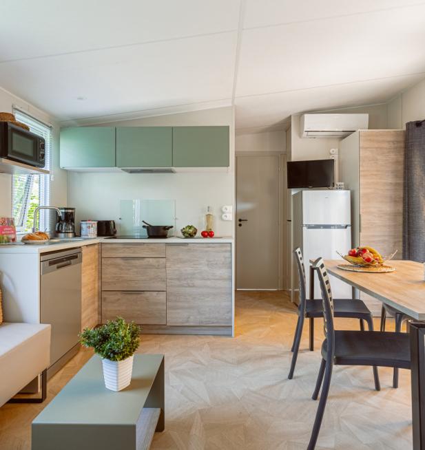 Mobil-home Génération camping Les Peupliers