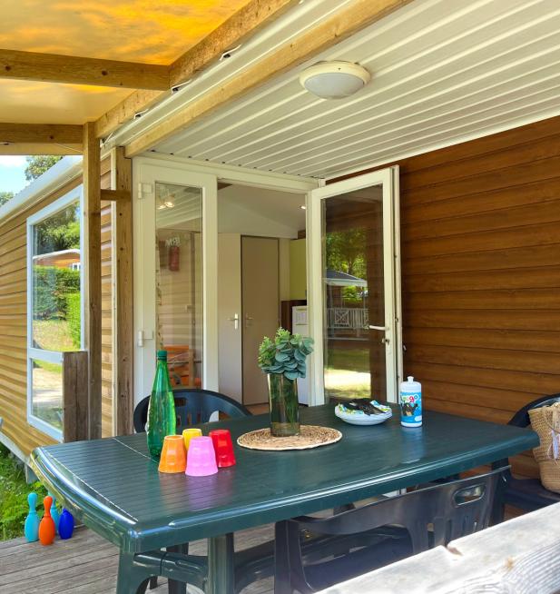 Mobil-home Loggia Éco camping La Mignardière