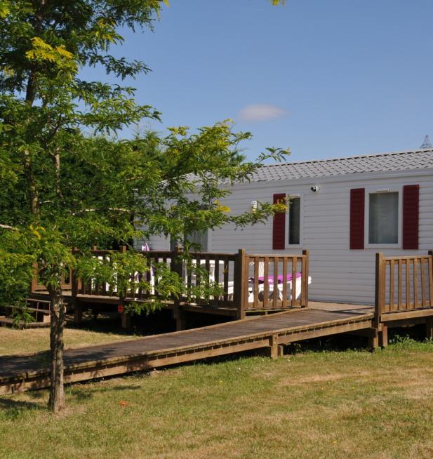 Mobil-home Personnes à Mobilité Réduite camping La Mignardière