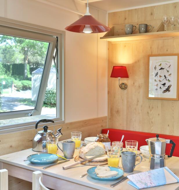 Roulotte camping Le Petit Rocher