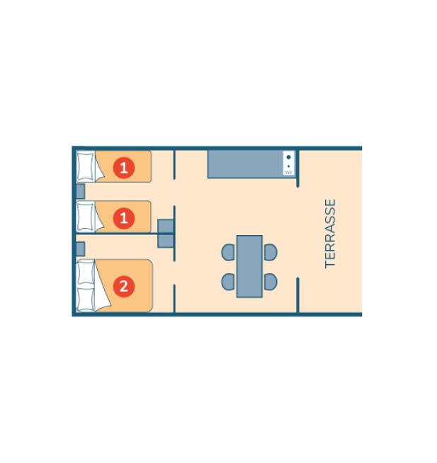 Plan Tente Cotton camping La Corniche