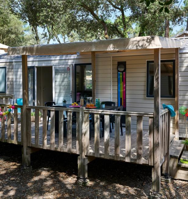 Mobil-home Famille camping Signol