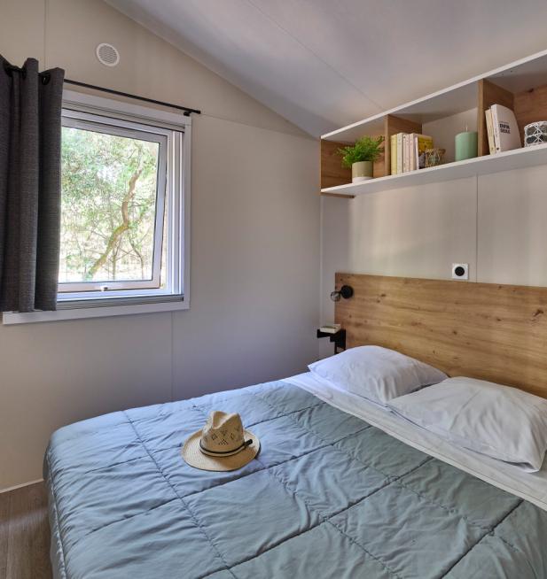 Chambre Mobil-home Famille camping Signol