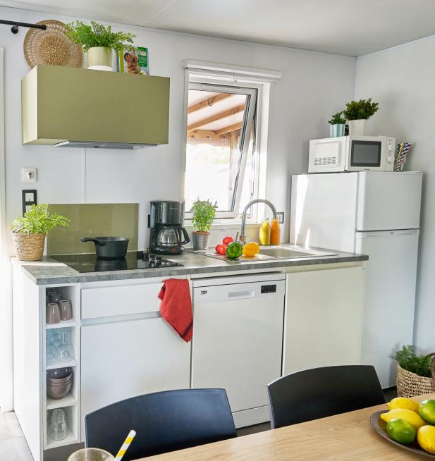 Mobil-home Famille camping Signol