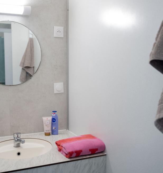 Bloc sanitaires camping La Mignardière