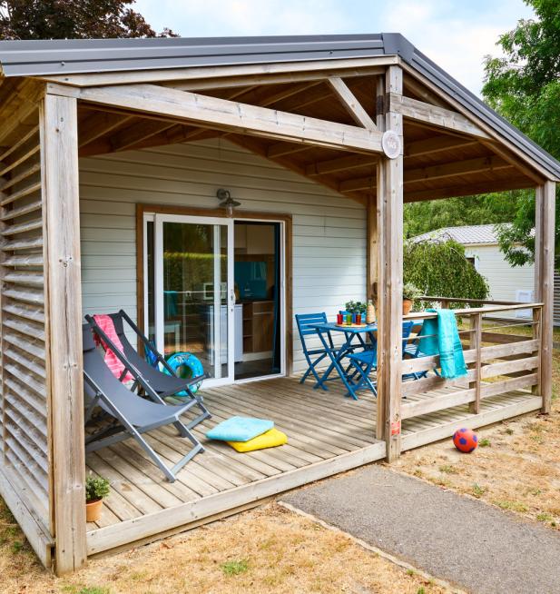 Chalet Horizon camping Les Chalands Fleuris