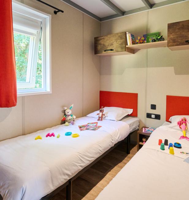 Chalet Grand Large camping Les Chalands Fleuris
