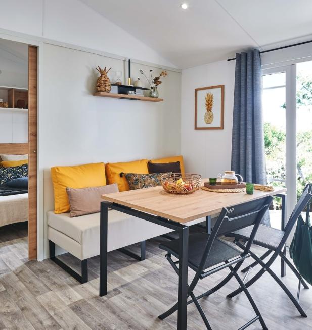 PIèce de vie mobil-home pour Personnes à Mobilité Réduite