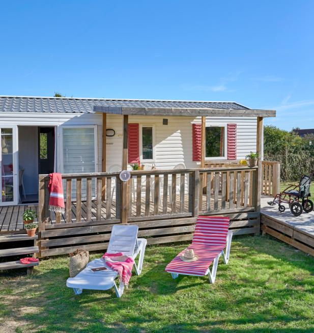 Mobil-home Personnes à Mobilité Réduite camping La Mignardière