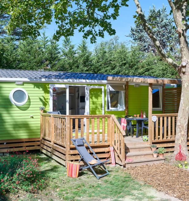Mobil-home Famille Clim Éco camping La Mignardière