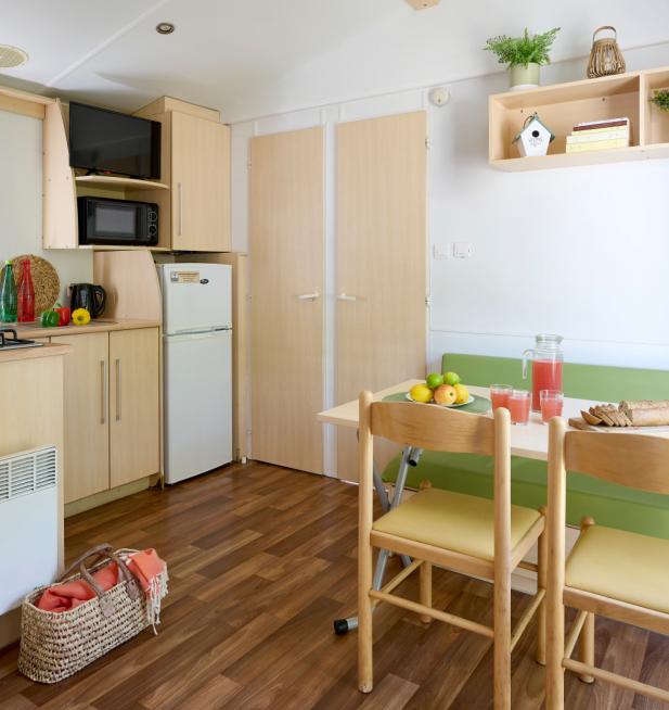Mobil-home Loggia Éco camping La Mignardière