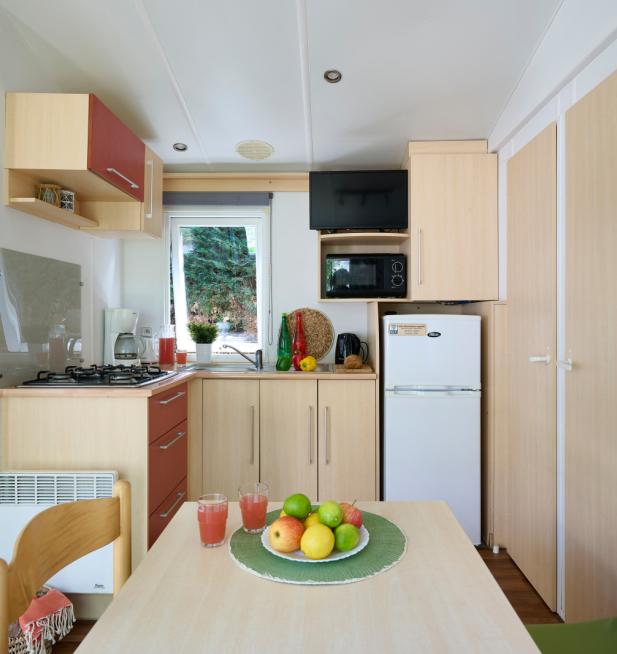 Mobil-home Loggia Éco camping La Mignardière
