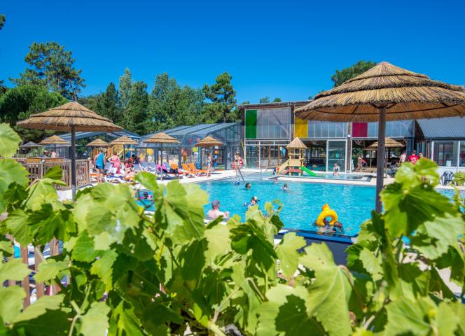 Piscine chauffée camping Signol