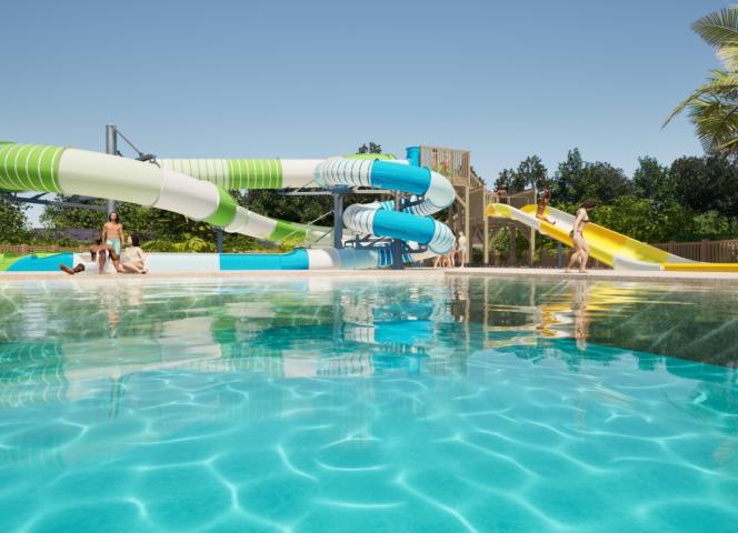 Découvrez les nouveaux toboggans aquatiques du camping Signol sur l'Ile d'Oléron