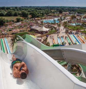 Parc aquatique proche camping Le Petit Rocher