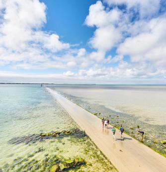 Passage du Gois Ile de Noirmoutier Vendée