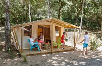 Tente Natura camping Le Petit Rocher