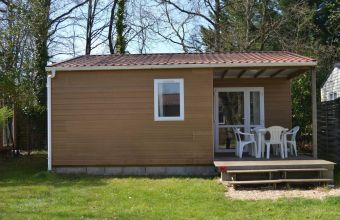 Chalet Vanille camping La Mignardière Châteaux de la Loire