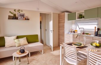 Mobil-home Clim Suite Duo camping Les Peupliers