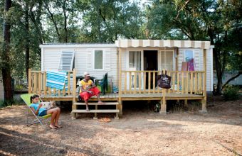 Mobil-home Famille camping Signol