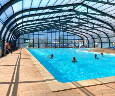 Piscine intérieure Camping la Corniche (Finistère Sud)