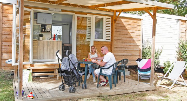 Mobil-home Riviera camping Le Petit Rocher