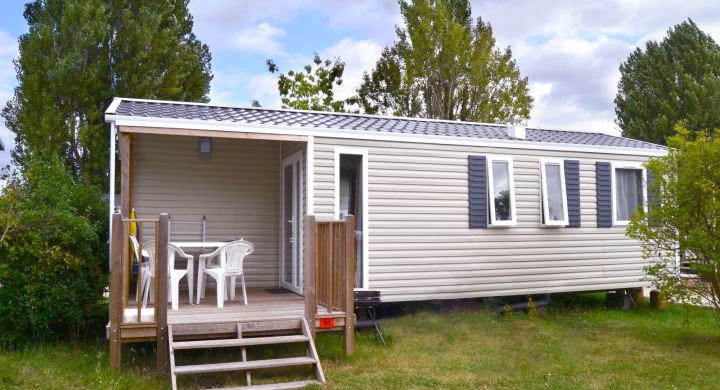 Mobil-home Évasion camping La Mignardière Châteaux de la Loire