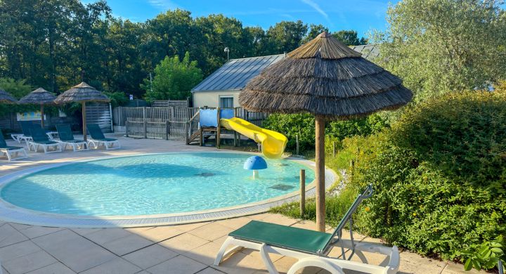 Camping la Mignardière - Destination Châteaux de la Loire - Pataugeoire Enfants