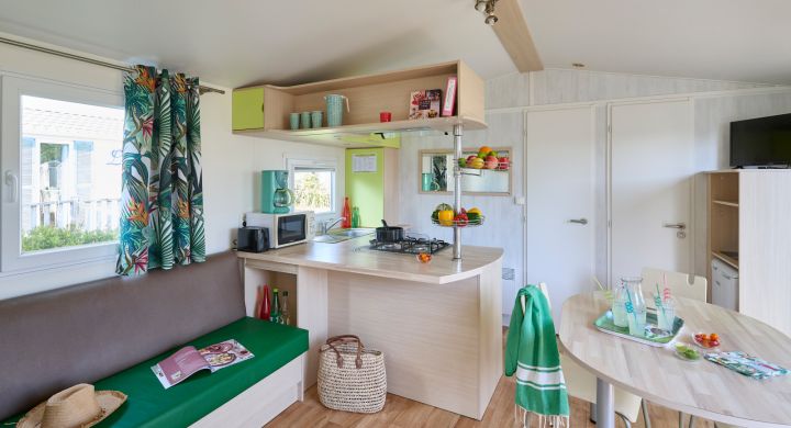 Mobil-home Atlantique camping La Corniche