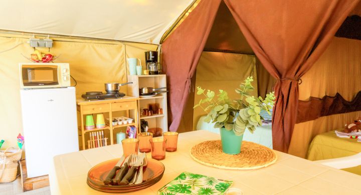 Tente Cotton camping La Corniche