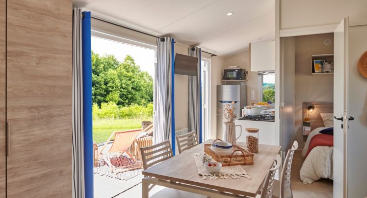 Mobil-home Famille Clim camping Le Petit Rocher