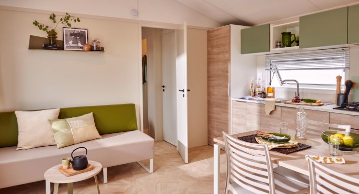 Mobil-home Clim Suite Duo camping Les Peupliers
