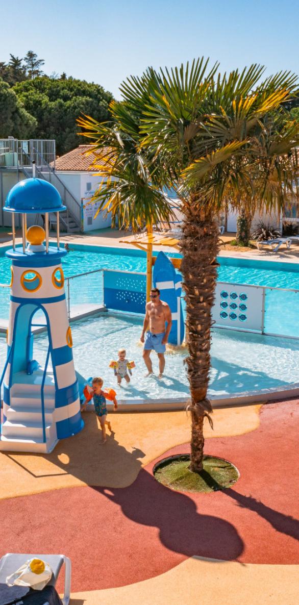 Pataugeoire camping Les Peupliers