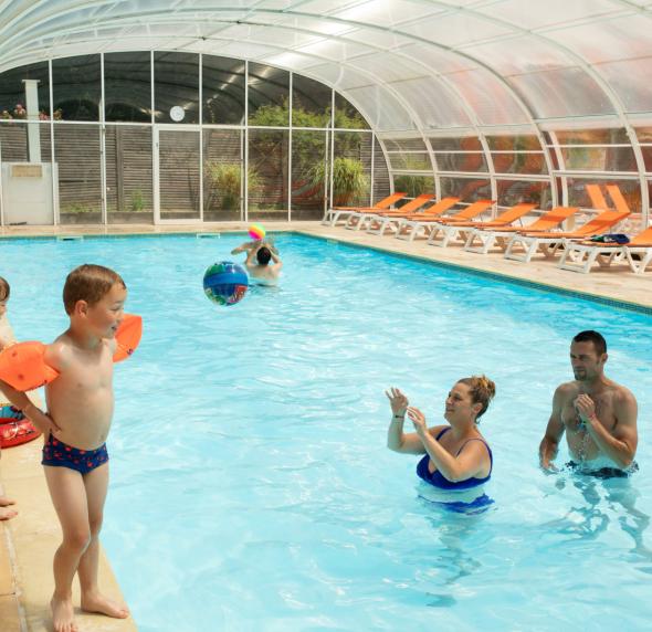 camping chateau de la loire avec piscine