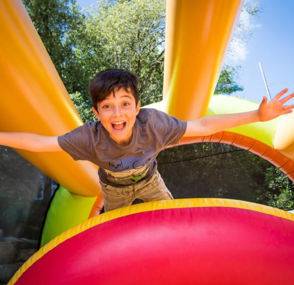 Aire de jeux camping La Mignardière