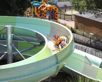 camping piscine couverte toboggan vendée