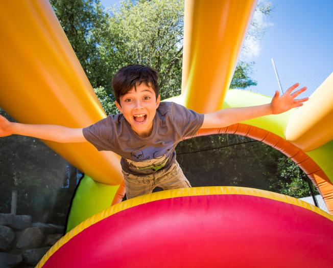 Aire de jeux camping La Mignardière