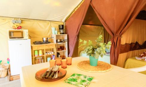 Tente Cotton camping La Corniche