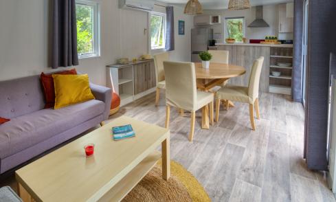 Cottage Prestige avec jacuzzi privatif camping Signol