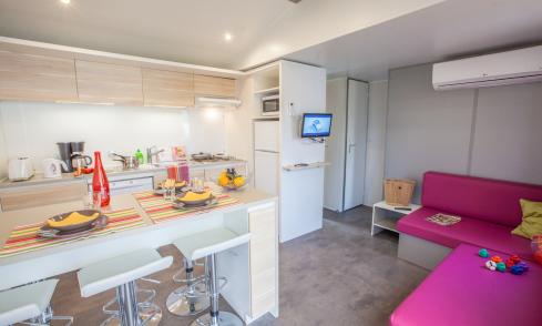 Mobil-home Famille Clim Éco camping Signol