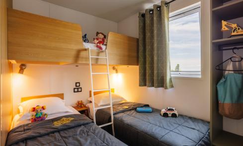 Mobil-home Loggia camping Les Peupliers