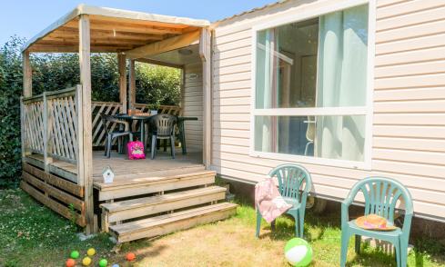 Mobil-home Loggia Éco camping La Corniche