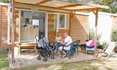 Mobil-home Riviera camping Le Petit Rocher