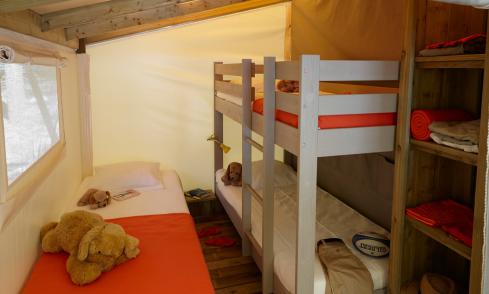 Tente Natura camping Le Petit Rocher